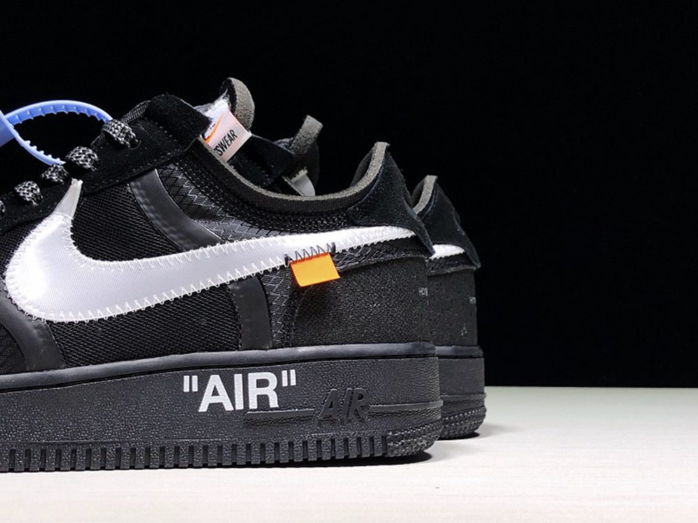 Off-White x Air Force 1 Low Black